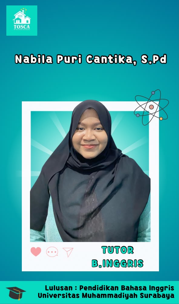 Tutor Profesional Nabila Puri Cantika, S.Pd
